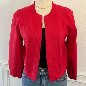 Philosophy Republic Red Cardigan Small